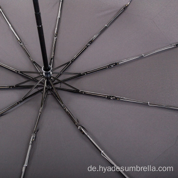 Original Black Folding Umbrella Man Automatik